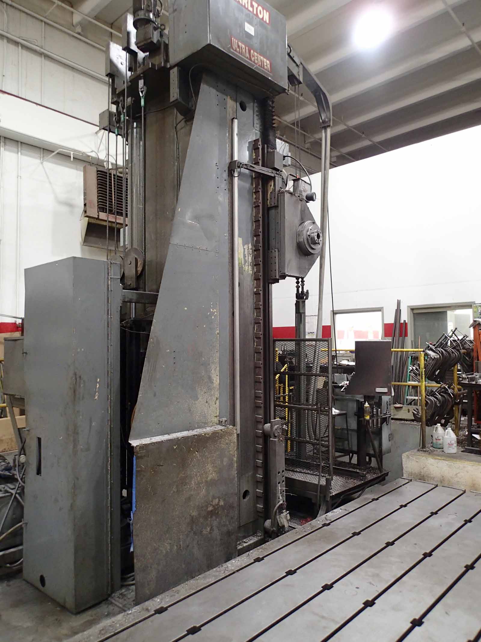Carlton Ultra Center Floor Type Horizontal Boring Mill, 1978- 240" x 120", Dynapath - Image 3