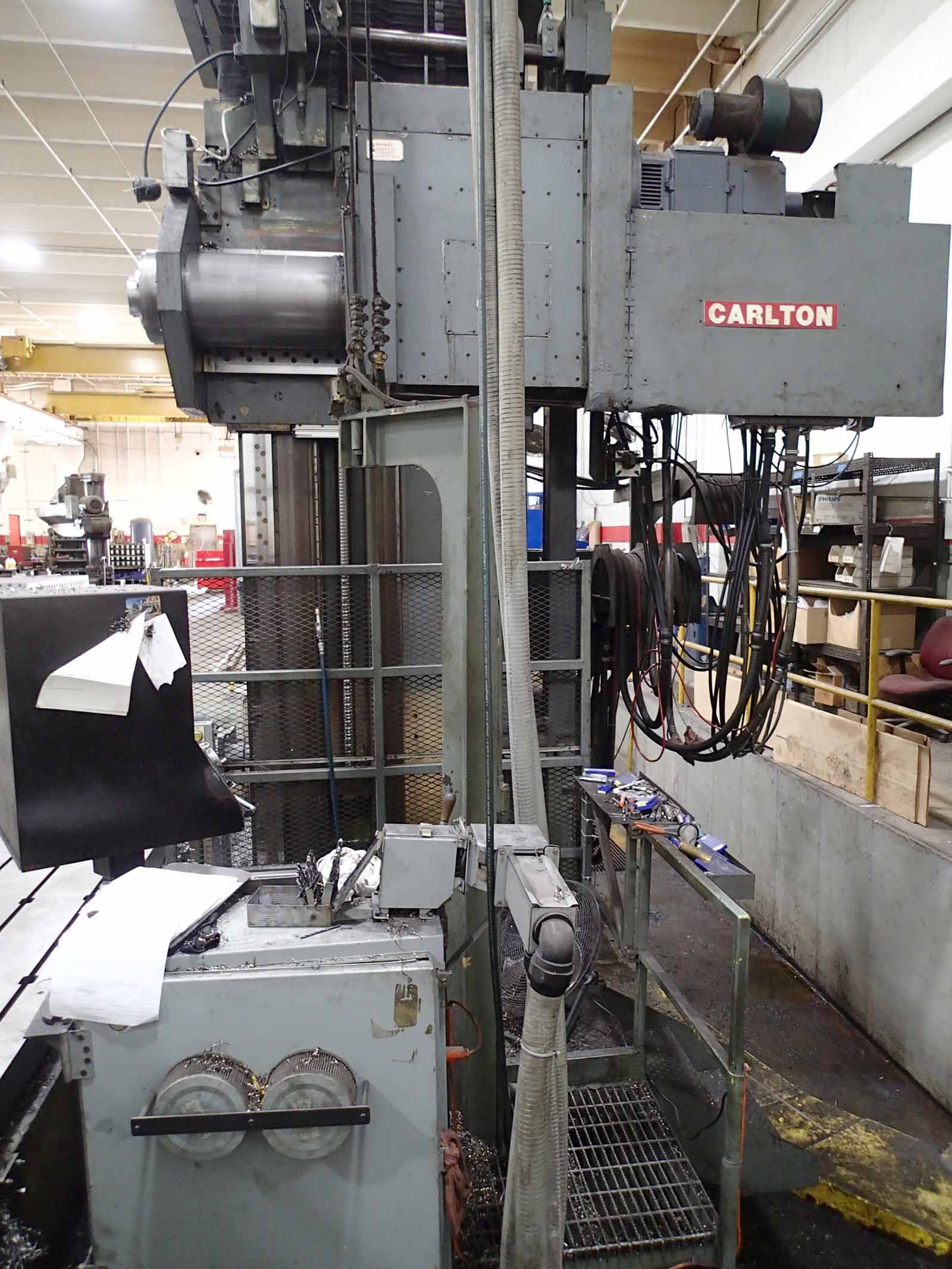 Carlton Ultra Center Floor Type Horizontal Boring Mill, 1978- 240" x 120", Dynapath - Image 6