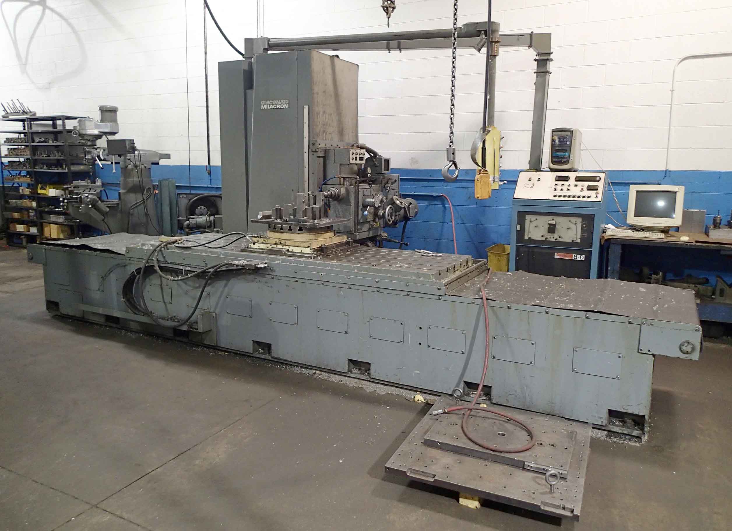Cincinnati Milacron 5H- 2500 NC Horizontal Boring Mill- 6" Spindle, 40" x 100" Table, 20" Rotary, Acramatic 8-D CNC