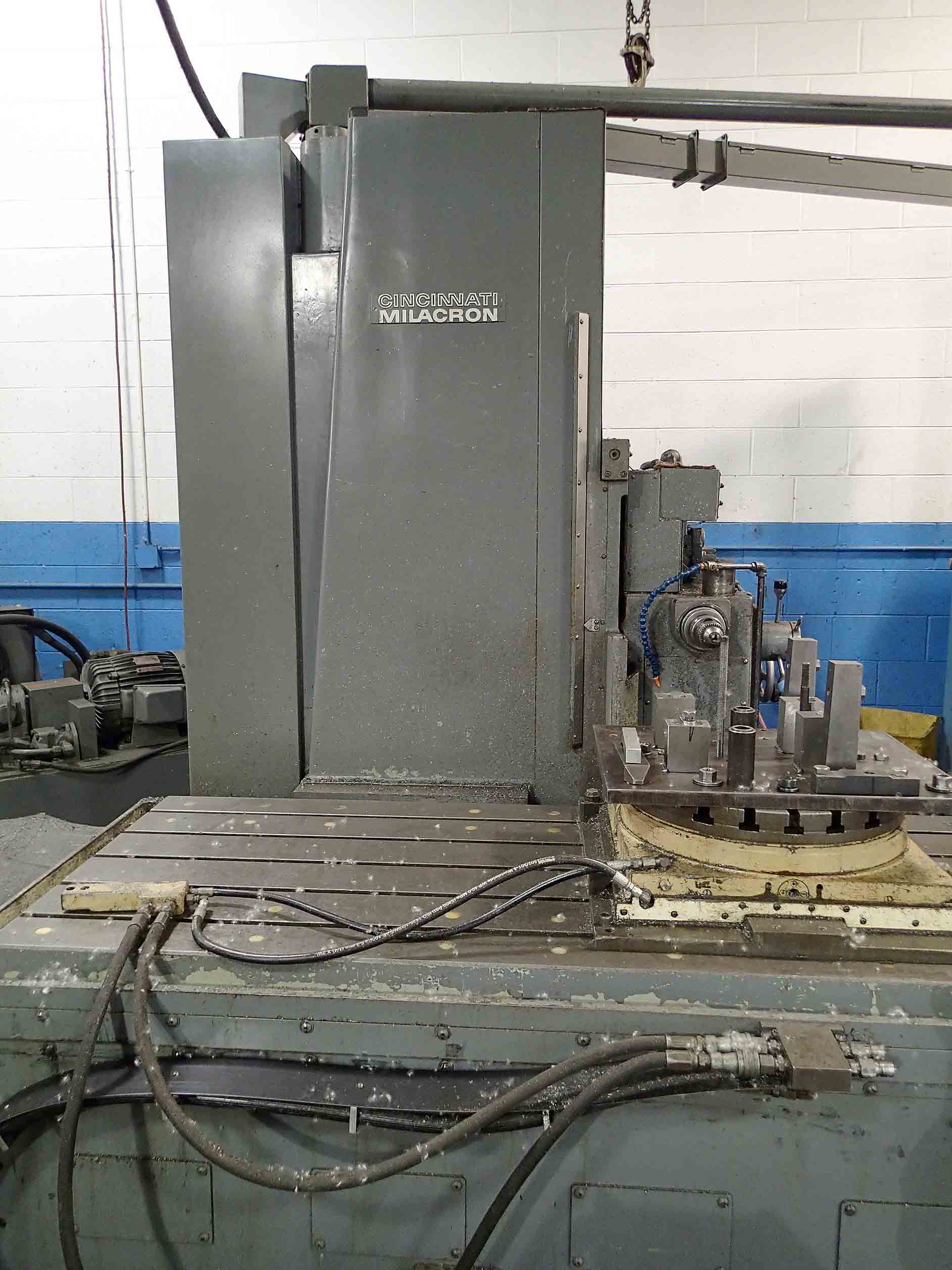 Cincinnati Milacron 5H- 2500 NC Horizontal Boring Mill- 6" Spindle, 40" x 100" Table, 20" Rotary, Acramatic 8-D CNC - Image 11