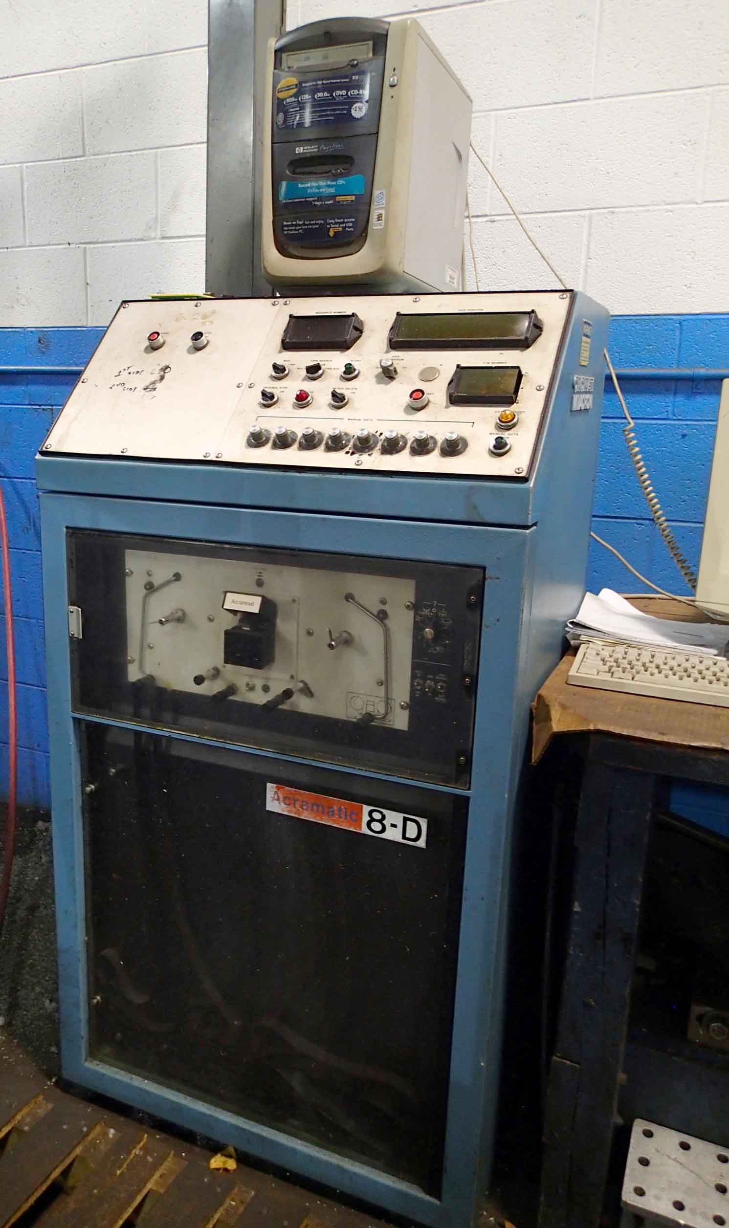 Cincinnati Milacron 5H- 2500 NC Horizontal Boring Mill- 6" Spindle, 40" x 100" Table, 20" Rotary, Acramatic 8-D CNC - Image 14