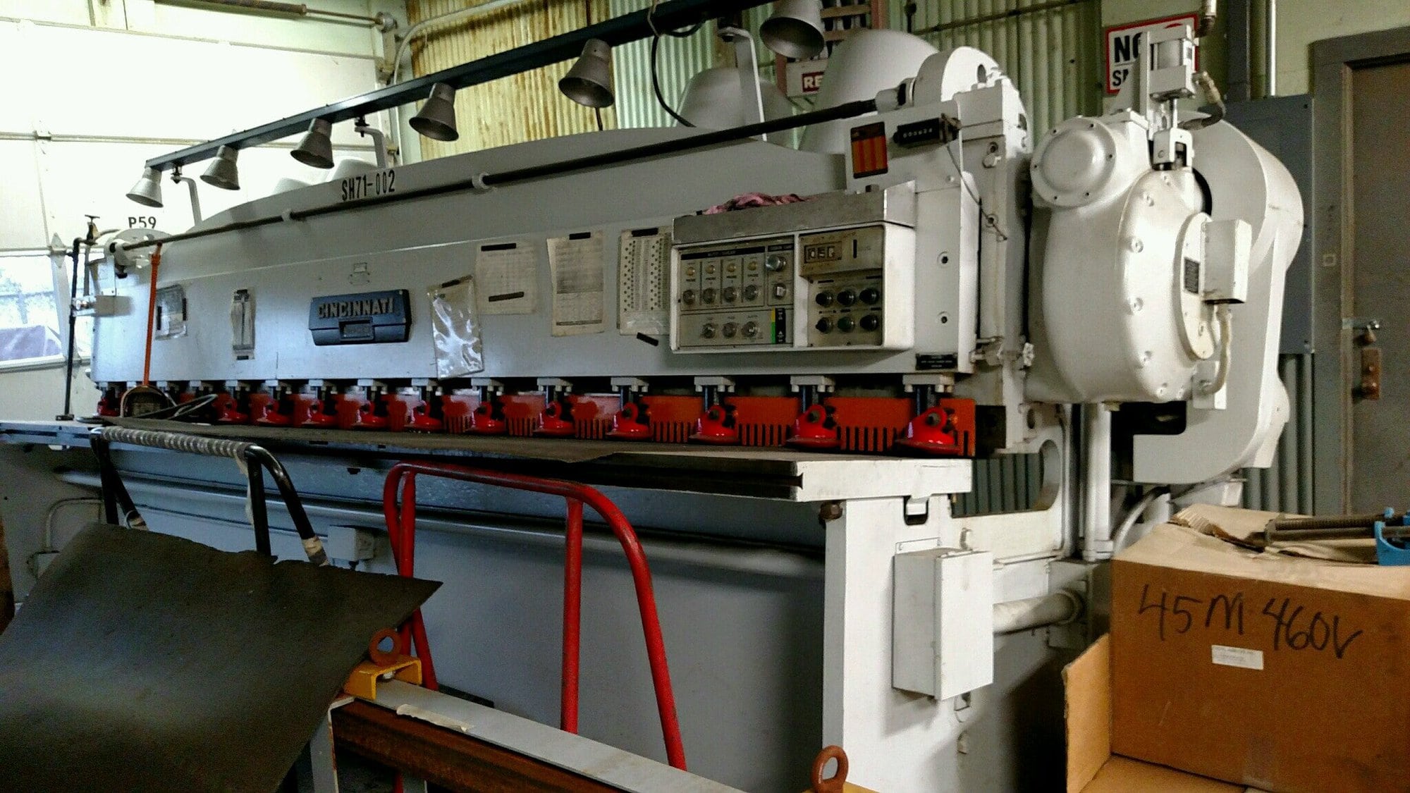 3/16" x 14' Cincinnati 1814, Auto Shear-1968, FOPB - Image 2