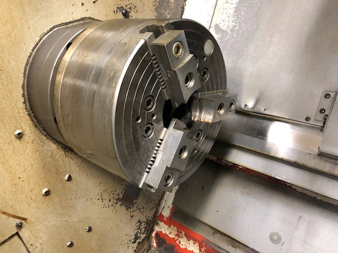 Cincinnati Milacron 1212 Cinturn UTC CNC Lathe, 1986 - Tailstock, Conveyor - Image 9