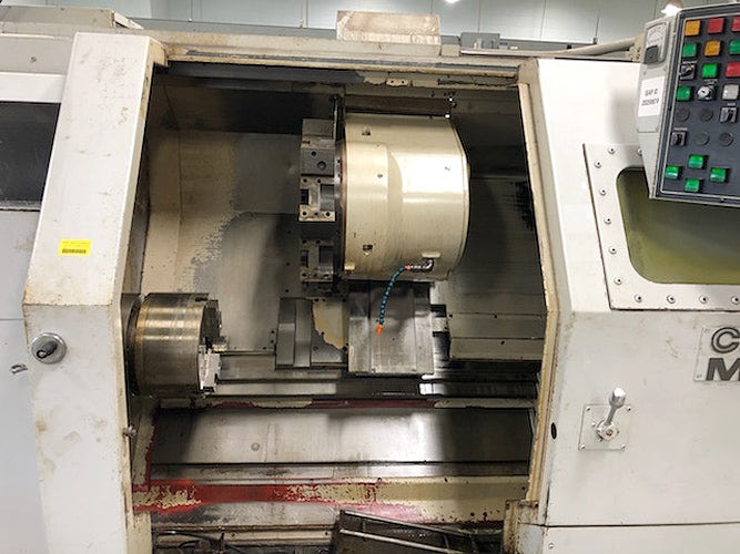 Cincinnati Milacron 1212 Cinturn UTC CNC Lathe, 1986 - Tailstock, Conveyor - Image 5