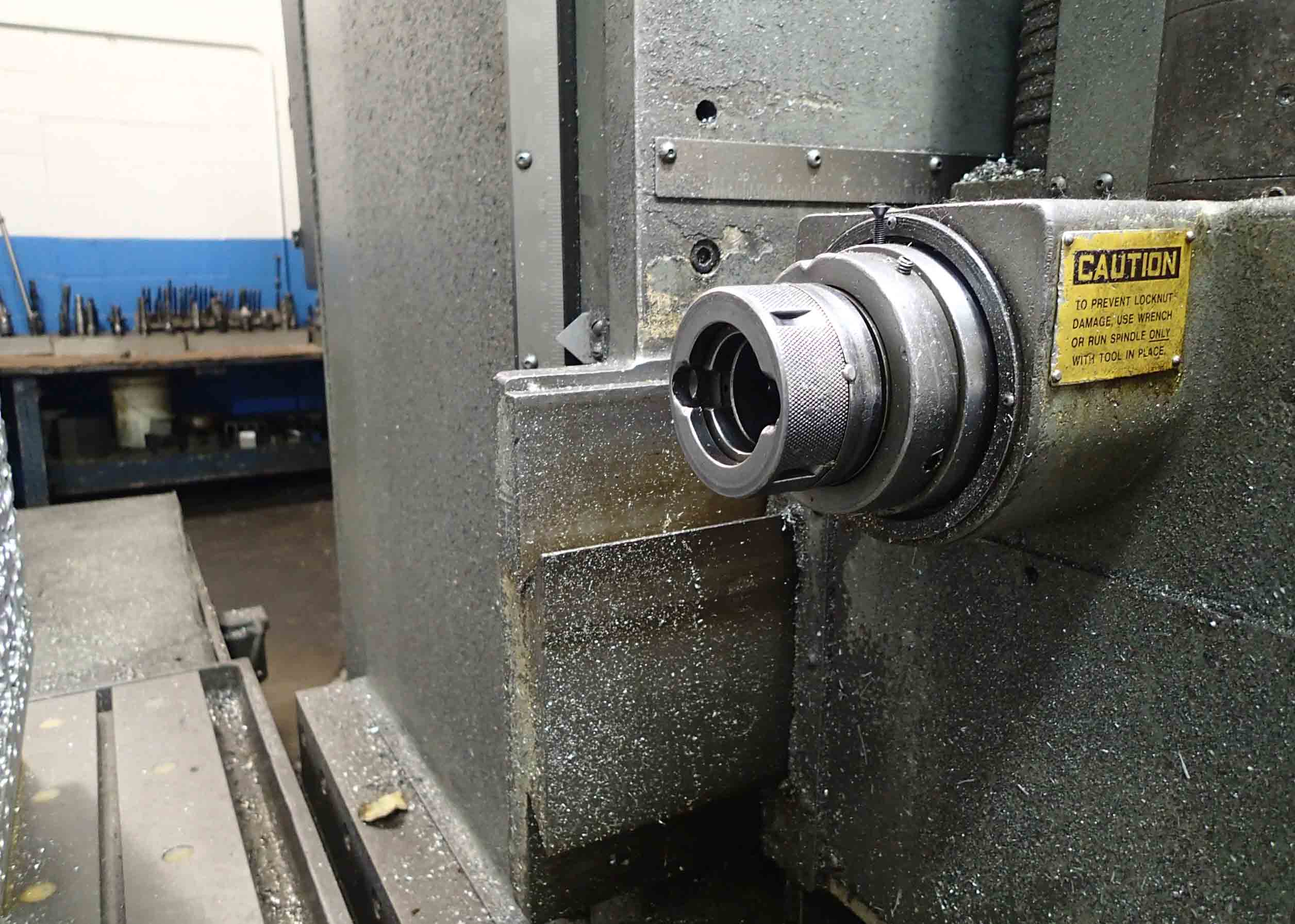 Cincinnati Milacron 2H-100 Horizontal Boring Mill- 6" Spindle, 40" x 100" Table, 20" Rotary, Acramatic 5 CNC - Image 5