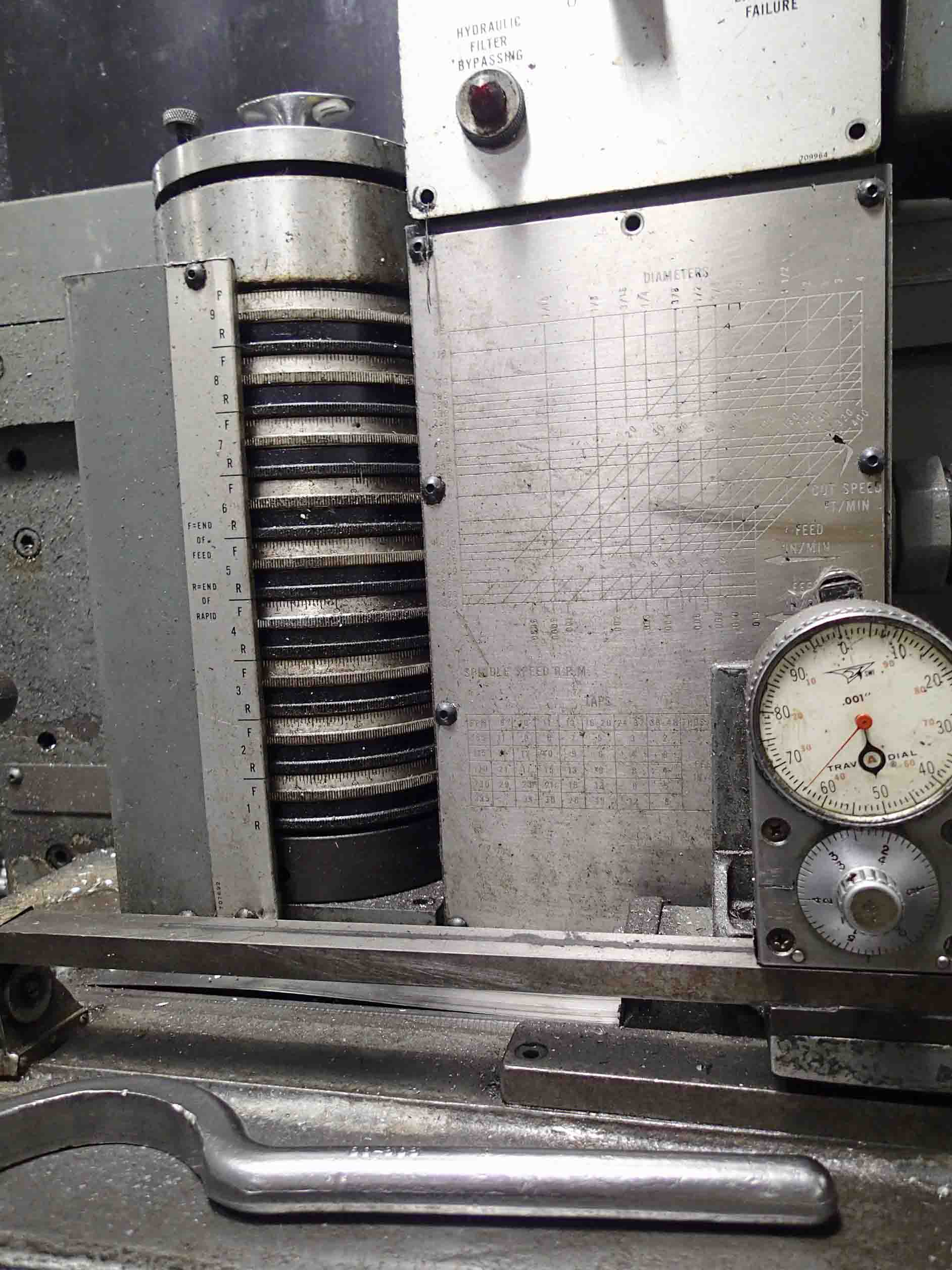 Cincinnati Milacron 2H-100 Horizontal Boring Mill- 6" Spindle, 40" x 100" Table, 20" Rotary, Acramatic 5 CNC - Image 12
