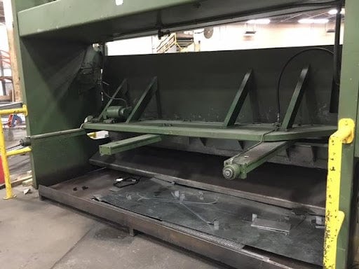 5/8" X 12' Cincinnati 5FL12 Shear, 1966 - Power Backgauge, Adjustable Rake Angle - Image 3