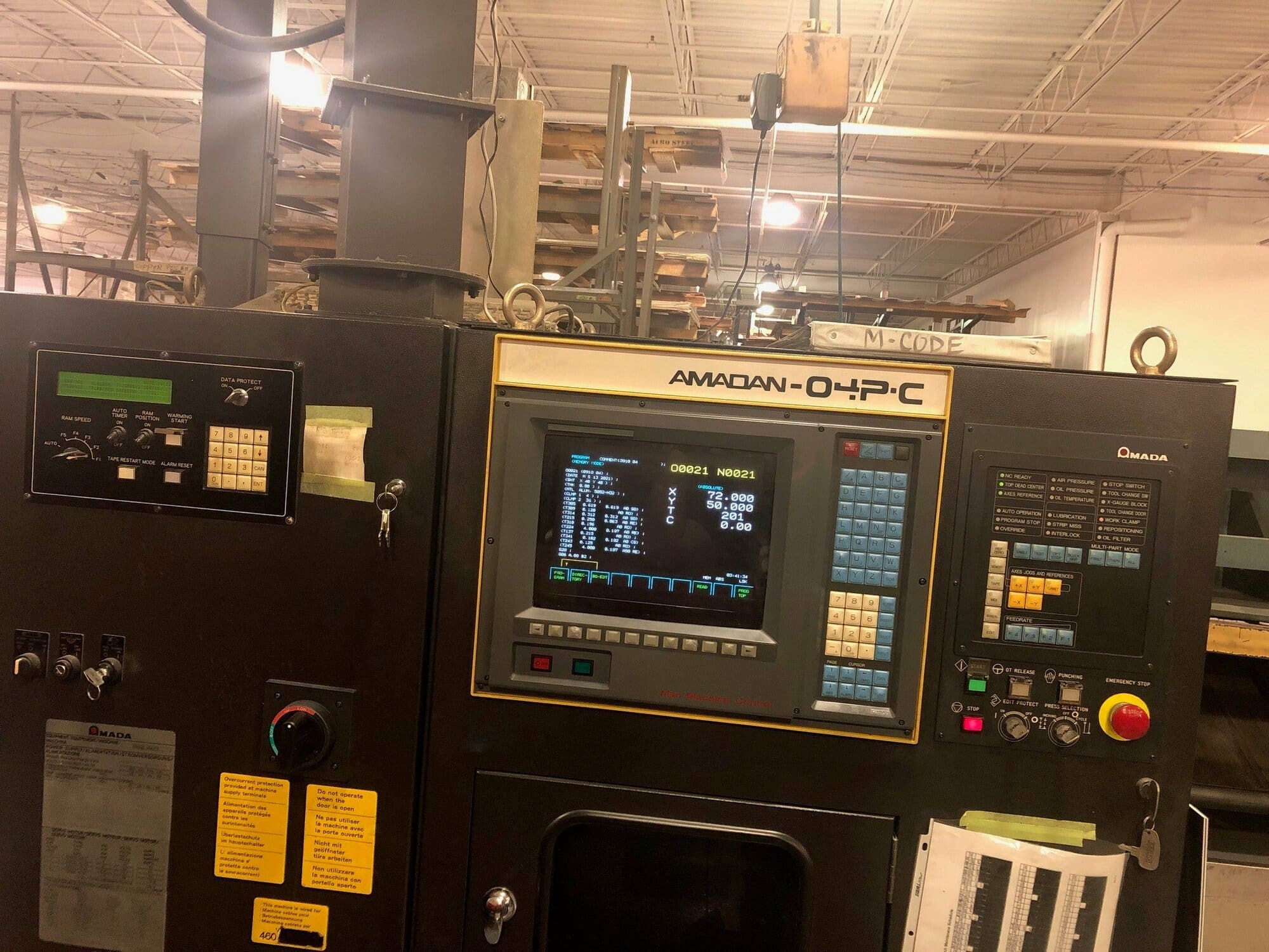 33 Ton Amada Vipros 357 CNC Turret Punch, 1993 - Image 2