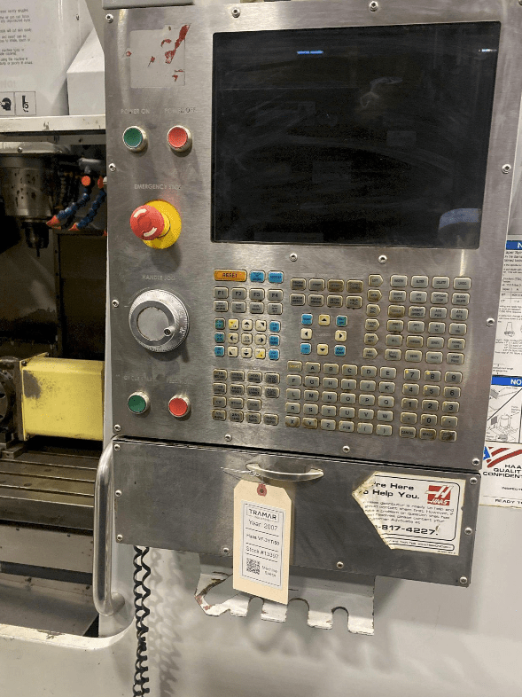 Haas VF-3YT/50 VMC, 2007 - Ext. Z-Axis, 2-Speed Gearbox, 4th Axis - Image 2