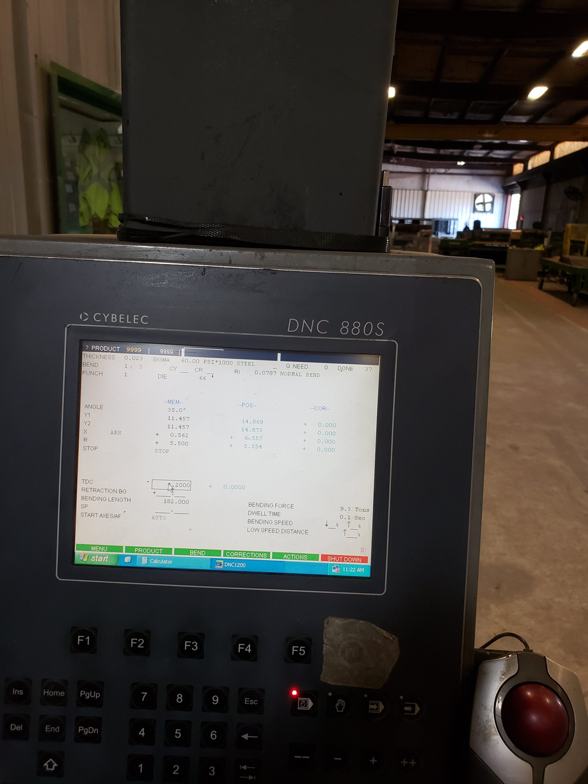 135 Ton x 18' Pacific FF135-18IIS CNC Press Brake, 1992 - Image 3