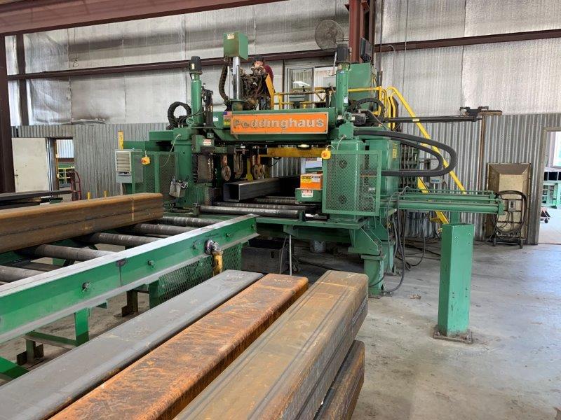 Peddinghaus ABC 1250/3 Beam Coper, Remfg. 2009 - Image 4