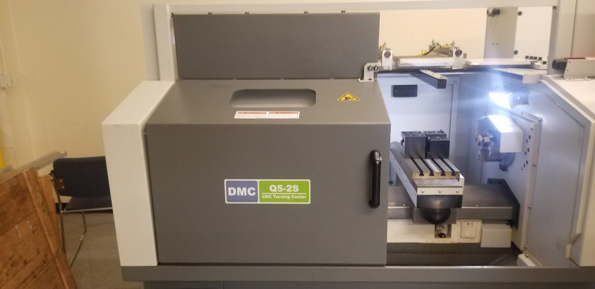 DMC Q5-2S CNC Lathe, 2010 - Demo Machine, Fanuc Control - Image 2