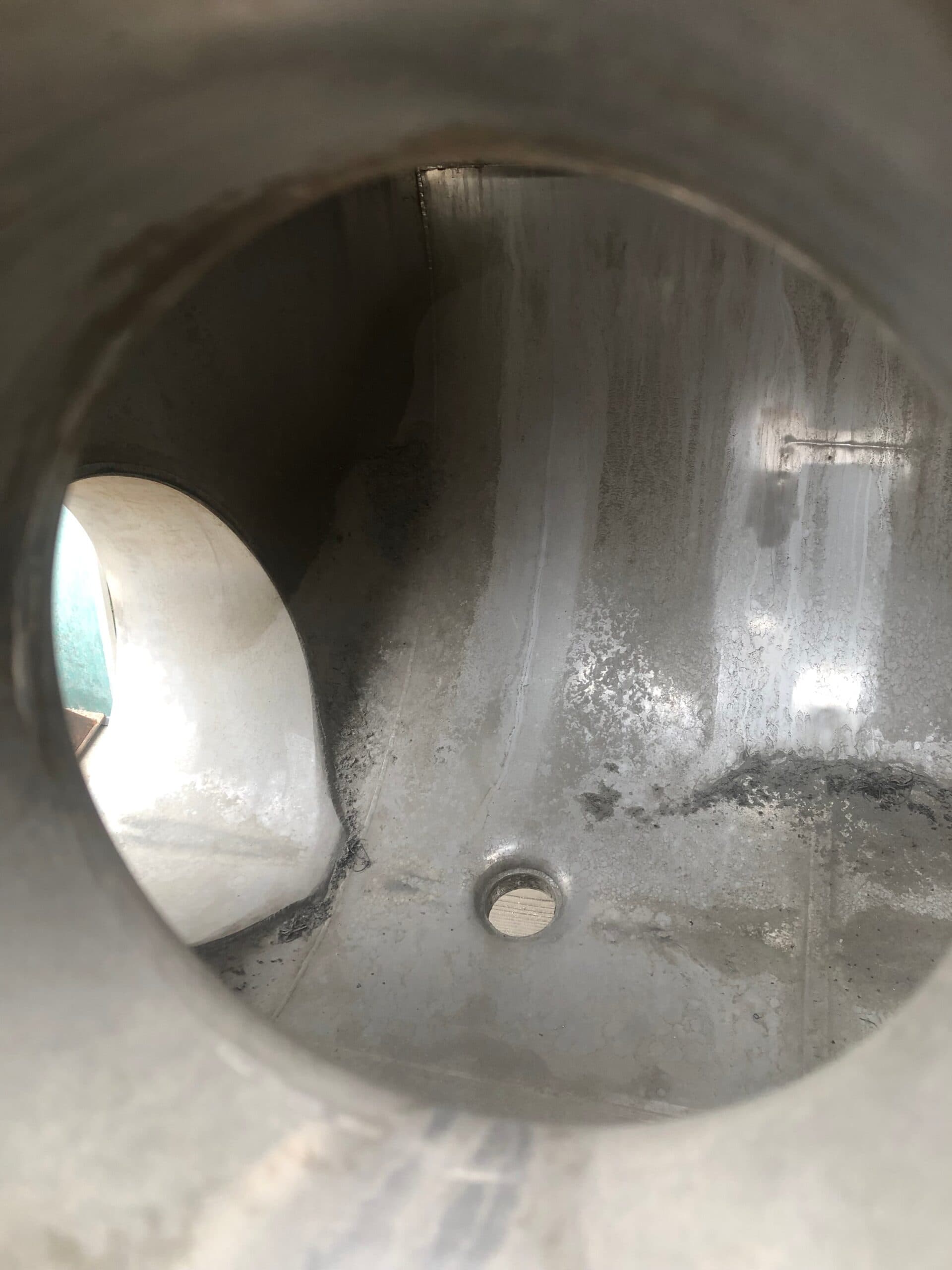316 Stainless Steel Fluid Mixer W/ 16" Mechanical Grooved Inlet and Outlet - Image 4
