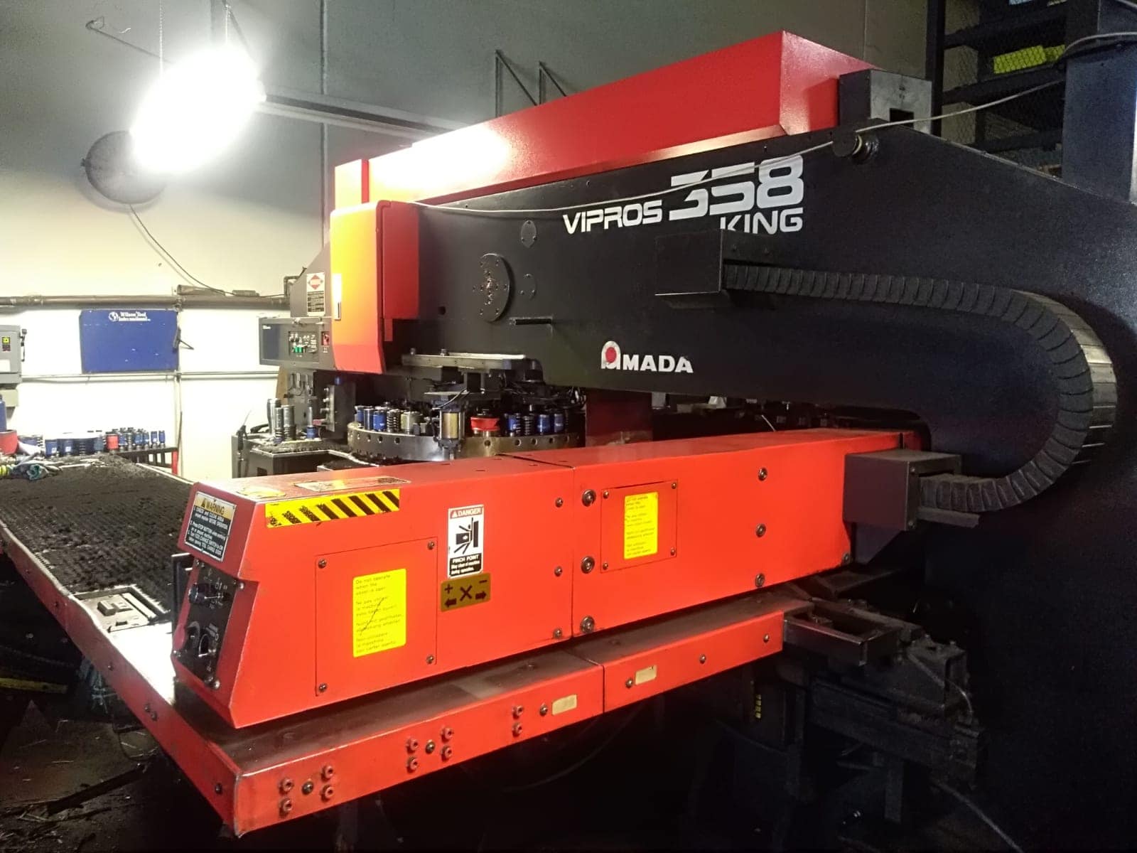 33 Ton Amada Vipros 358 King CNC Turret Punch, 1996 - Image 5