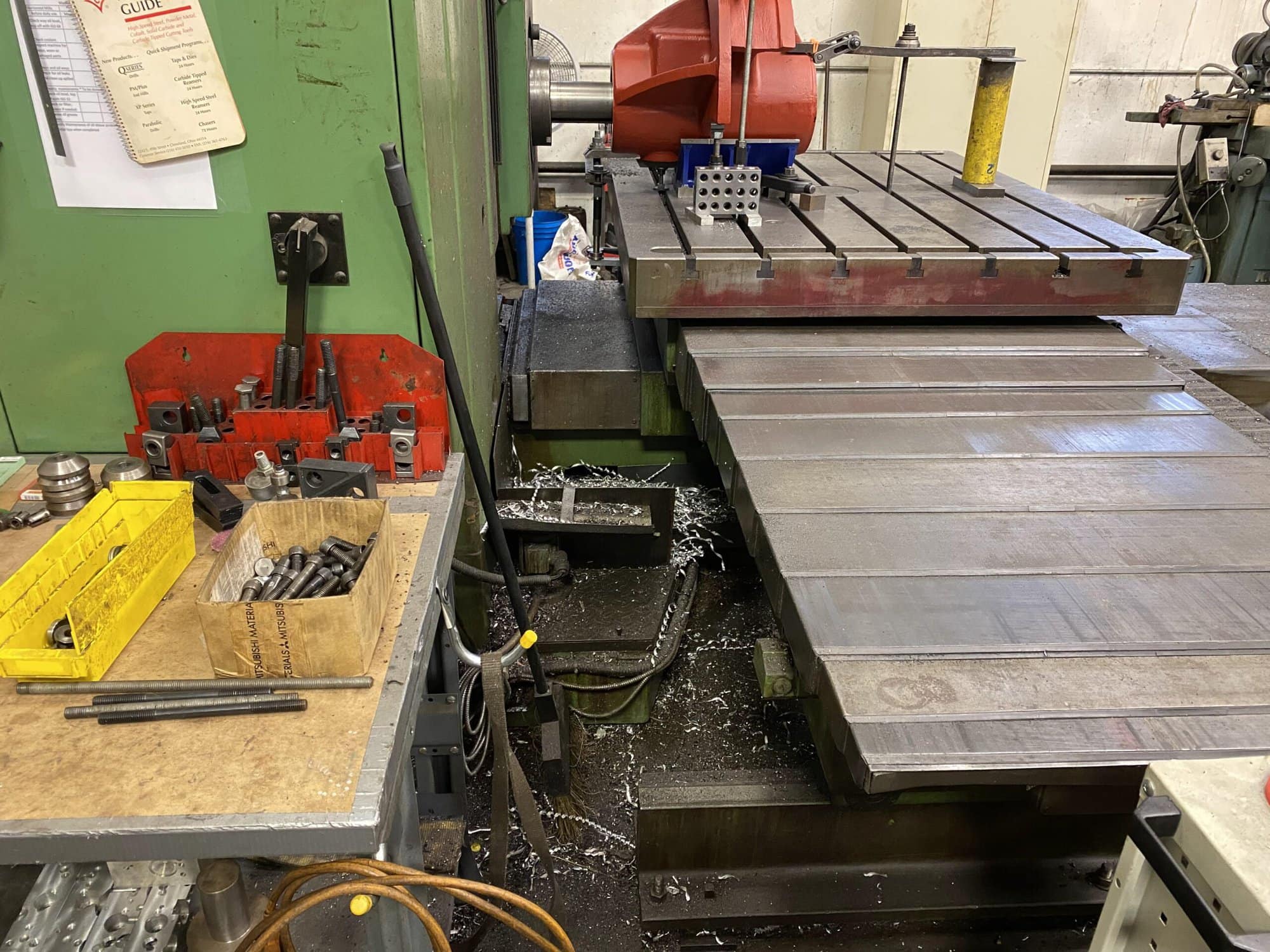 Summit HTM4 4" Horizontal Boring Mill, 1996 - 48"x60" Table, 360 B Axis - Image 4