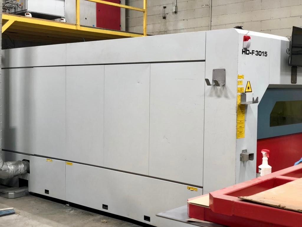 8000 Watt Durma HD-F 3015 Fiber Laser, 2019 - 5' x 10' Table, Low Hours! - Image 4