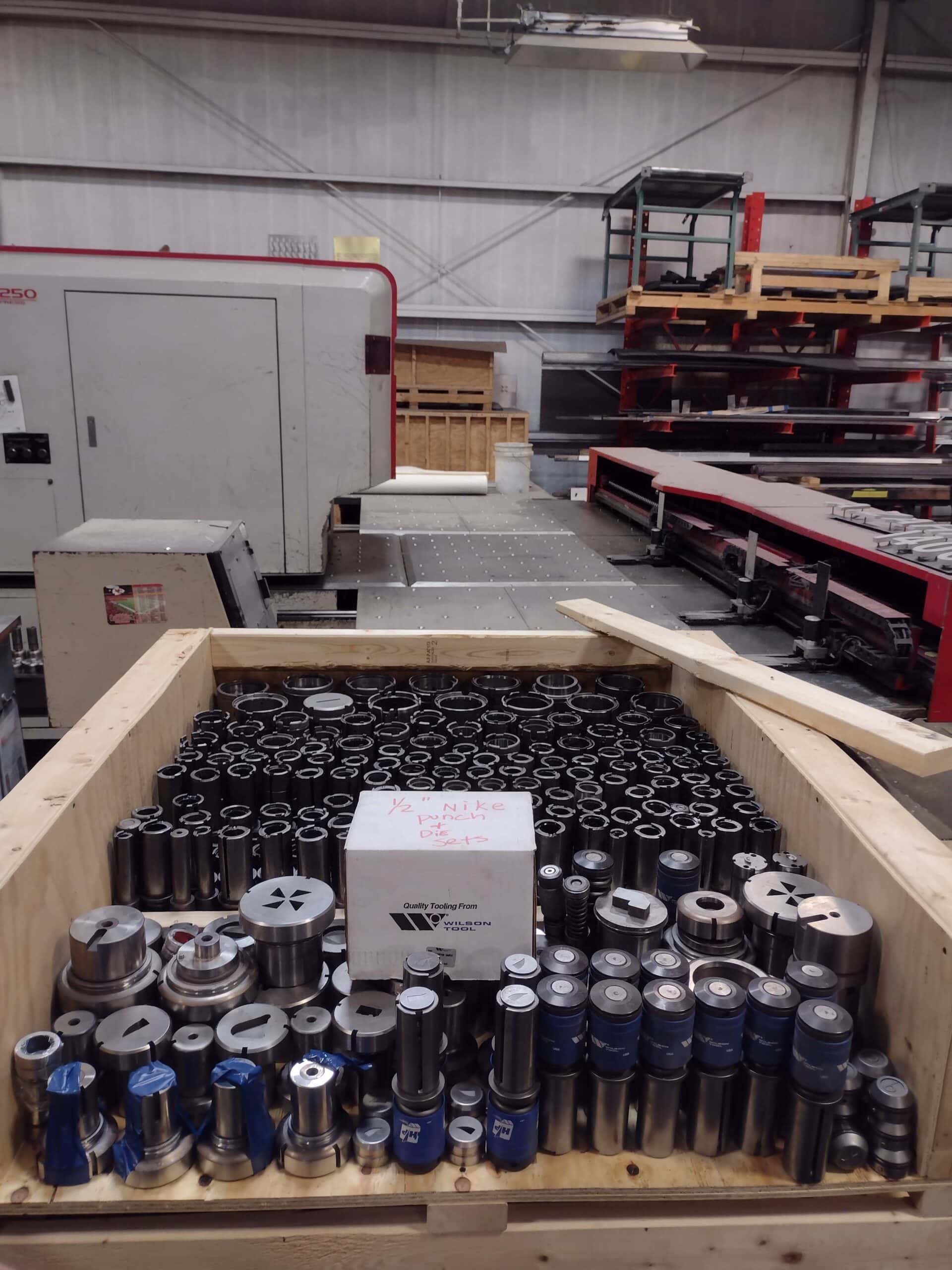 Nisshinbo Turret Punch *Wilson Tooling ONLY* for 33 Ton, $100k+ in Tooling & Parts (Crated & Ready To Ship) - 6984102208 - Image 8