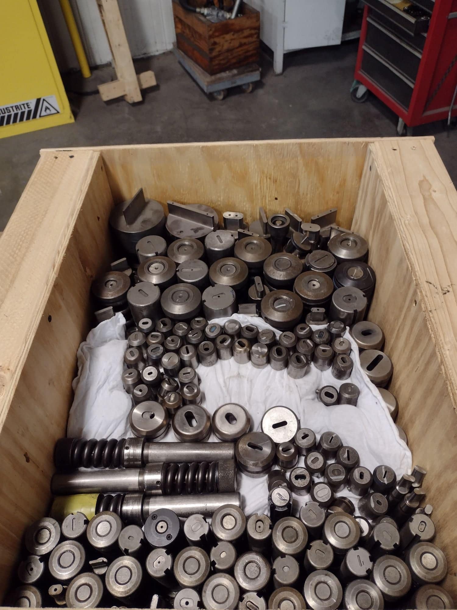 Nisshinbo Turret Punch *Wilson Tooling ONLY* for 33 Ton, $100k+ in Tooling & Parts (Crated & Ready To Ship) - 6984102208 - Image 6