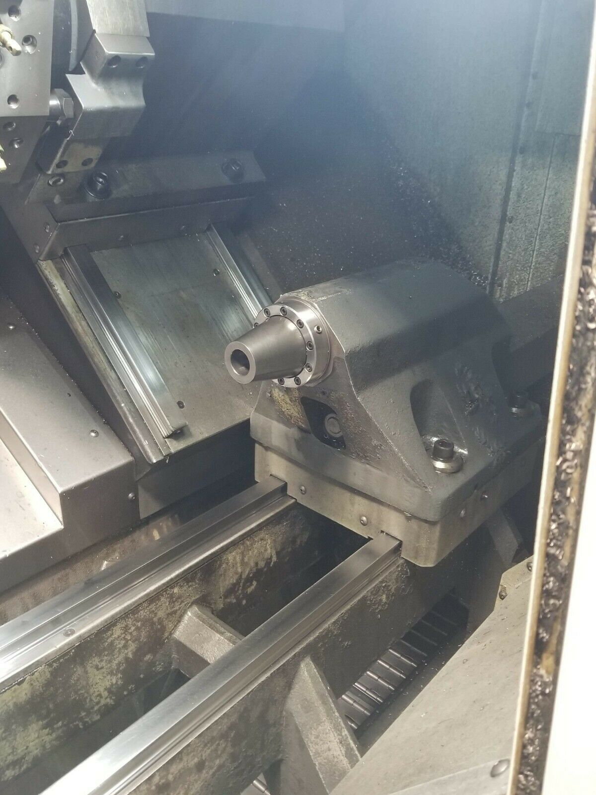 Haas ST-35 CNC Lathe, 2015 - 4" Bar Cap, 12" Chuck, USB, Hi Pressure Coolant, Video - Image 9