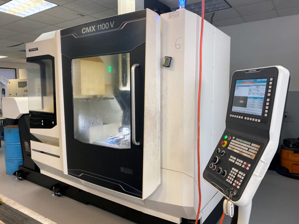 DMG Mori CMX 1100 V VMC, 2017 - Fanuc FOiMF, Low Hours