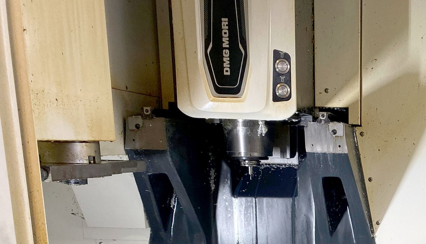 DMG Mori CMX 1100 V VMC, 2017 - Fanuc FOiMF, Low Hours - Image 3