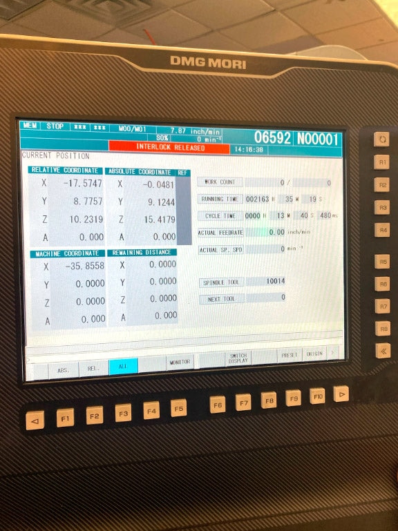 DMG Mori CMX 1100 V VMC, 2017 - Fanuc FOiMF, Low Hours - Image 4