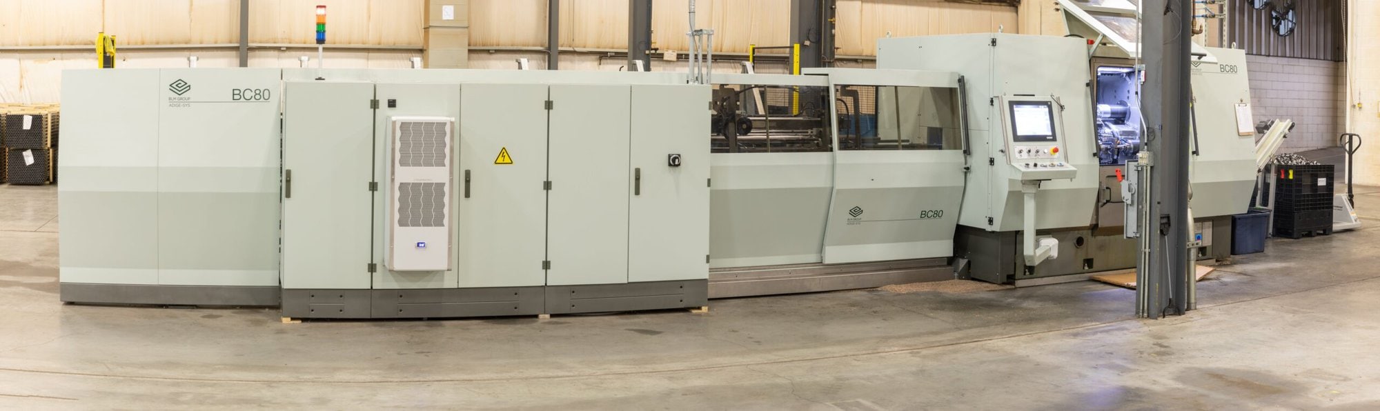 BLM BC-80 Cut-Off & End Machining, 2020- Automatic Bundle Loader