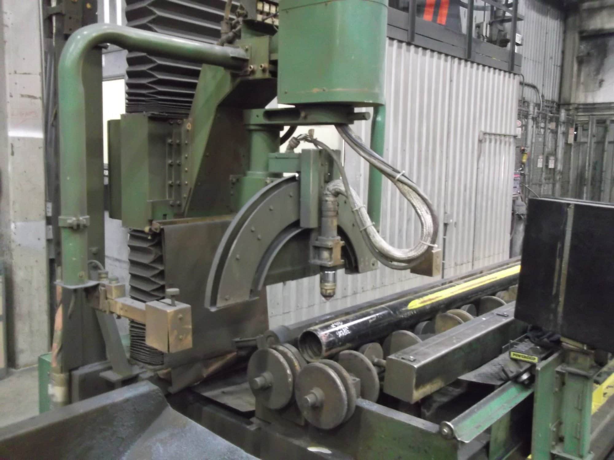 Vernon Pipe Profiler MPM, 2010- Hypertherm HPR 260XD, 24" Pipe Cap, 5-Axis Profiling Carriage 41.5ft Cap. - Image 3