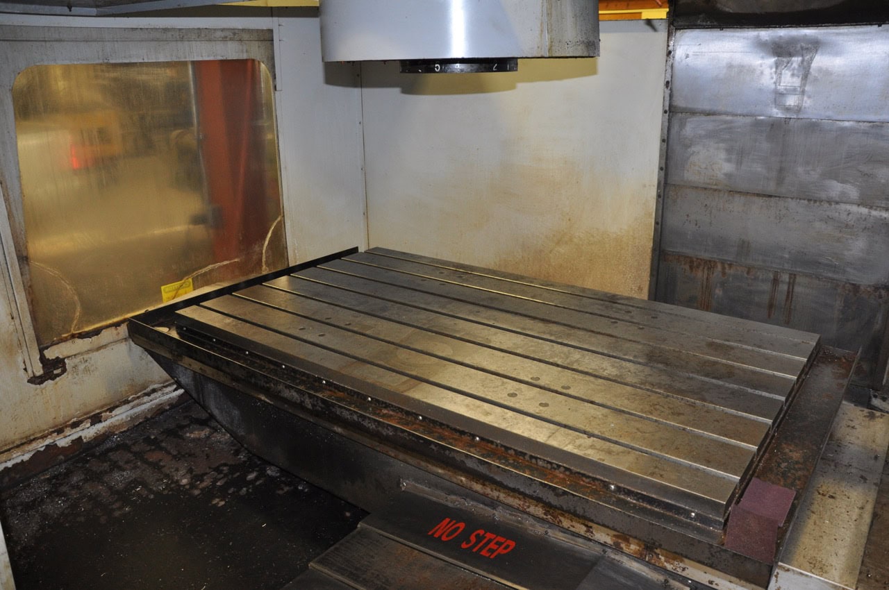 Haas VF-8 VMC, 1999- Chip Auger, Rigid Tapping, Programable Coolant Nozzle - Image 15