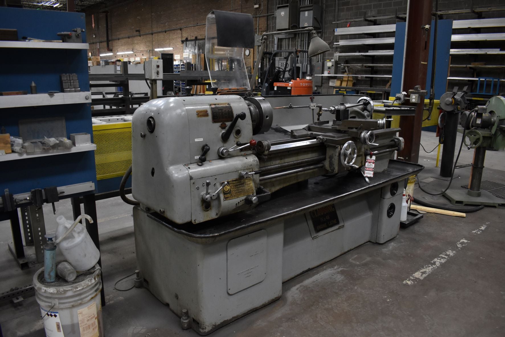 15"x48" Clausing Colchester Lathe, 1960s - Image 2