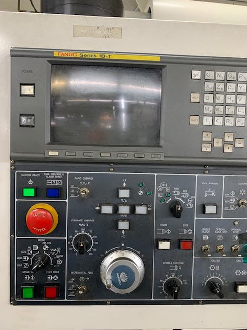Daewoo AW400 CNC Wheel Lathe, 1999 - Fanuc, 10 Tool Turret - Image 3