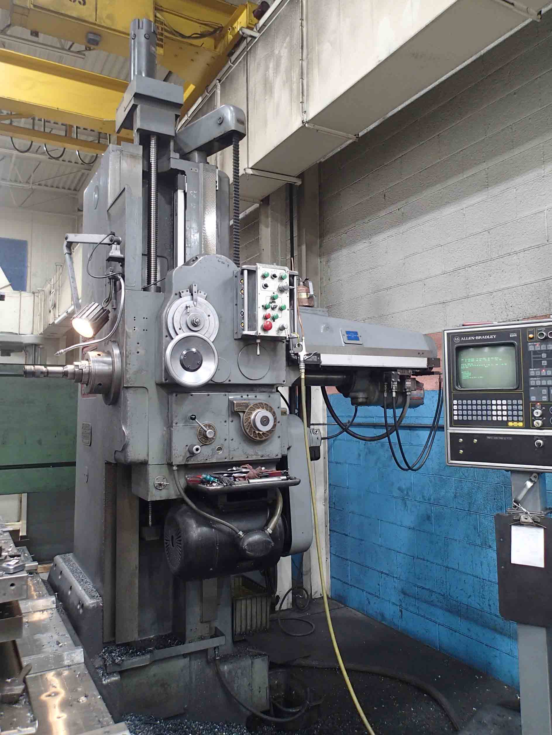 DeVlieg 4H-72 CNC Horizontal Boring Mill, 1966/R. 1986- AB Control, Great Condition - Image 7