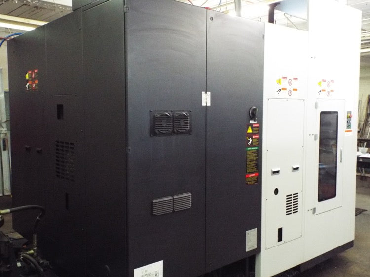 Doosan HC-400 HMC, 2008 - Thru Spindle Coolant, (2) Tombstones, Fanuc 21i-MB Control - Image 8
