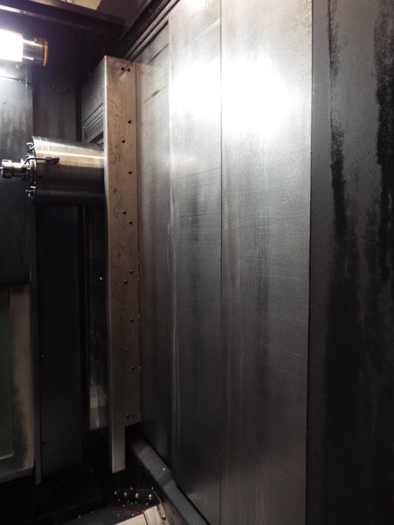 Doosan HC-400 HMC, 2008 - Thru Spindle Coolant, (2) Tombstones, Fanuc 21i-MB Control - Image 13