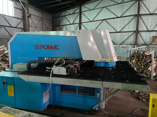 30 Ton Euromac 1250/30 MTX Indexer Turret Punch, 2007- Table Size 77” x 88”, Tooling Included - Image 4