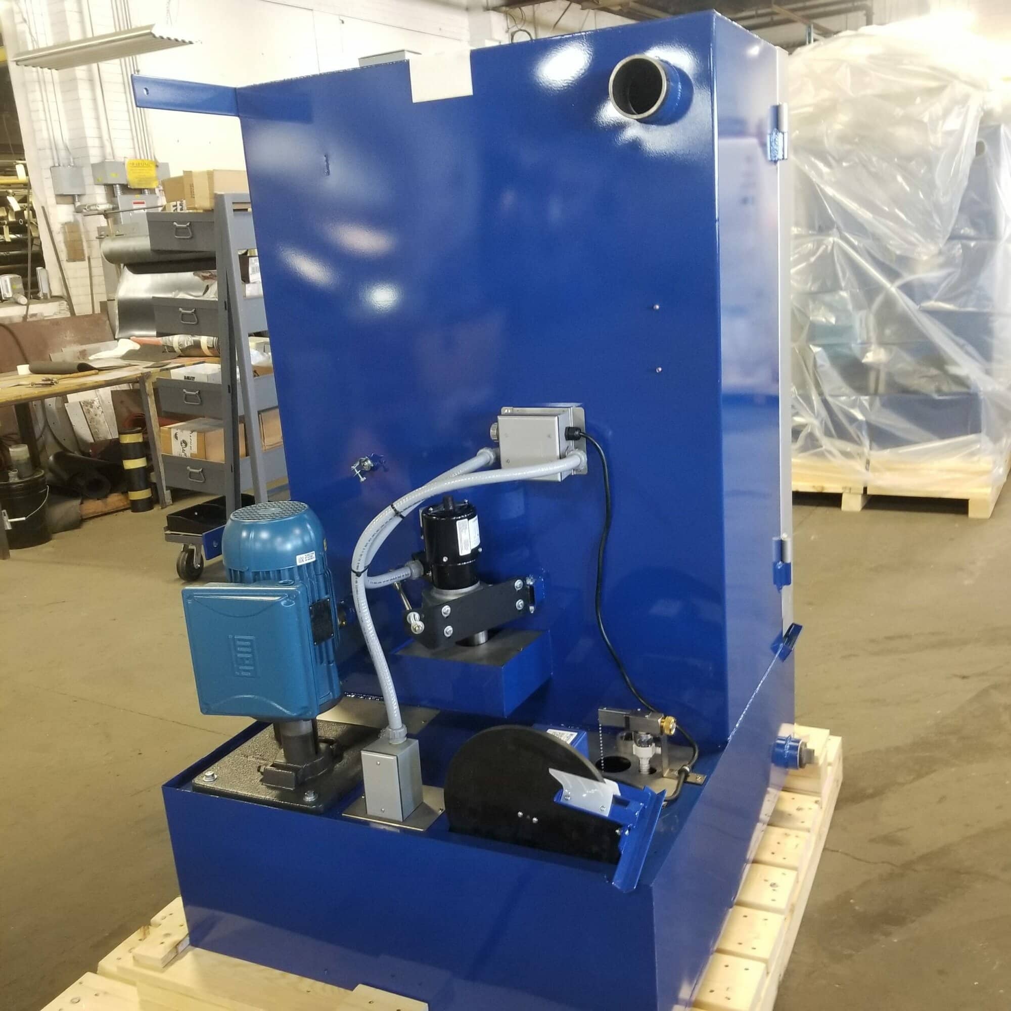 New Almco ECW-29E Cabinet-Style Rotary Parts Washer, 2021 - W/ 1 Year Warranty - Image 3