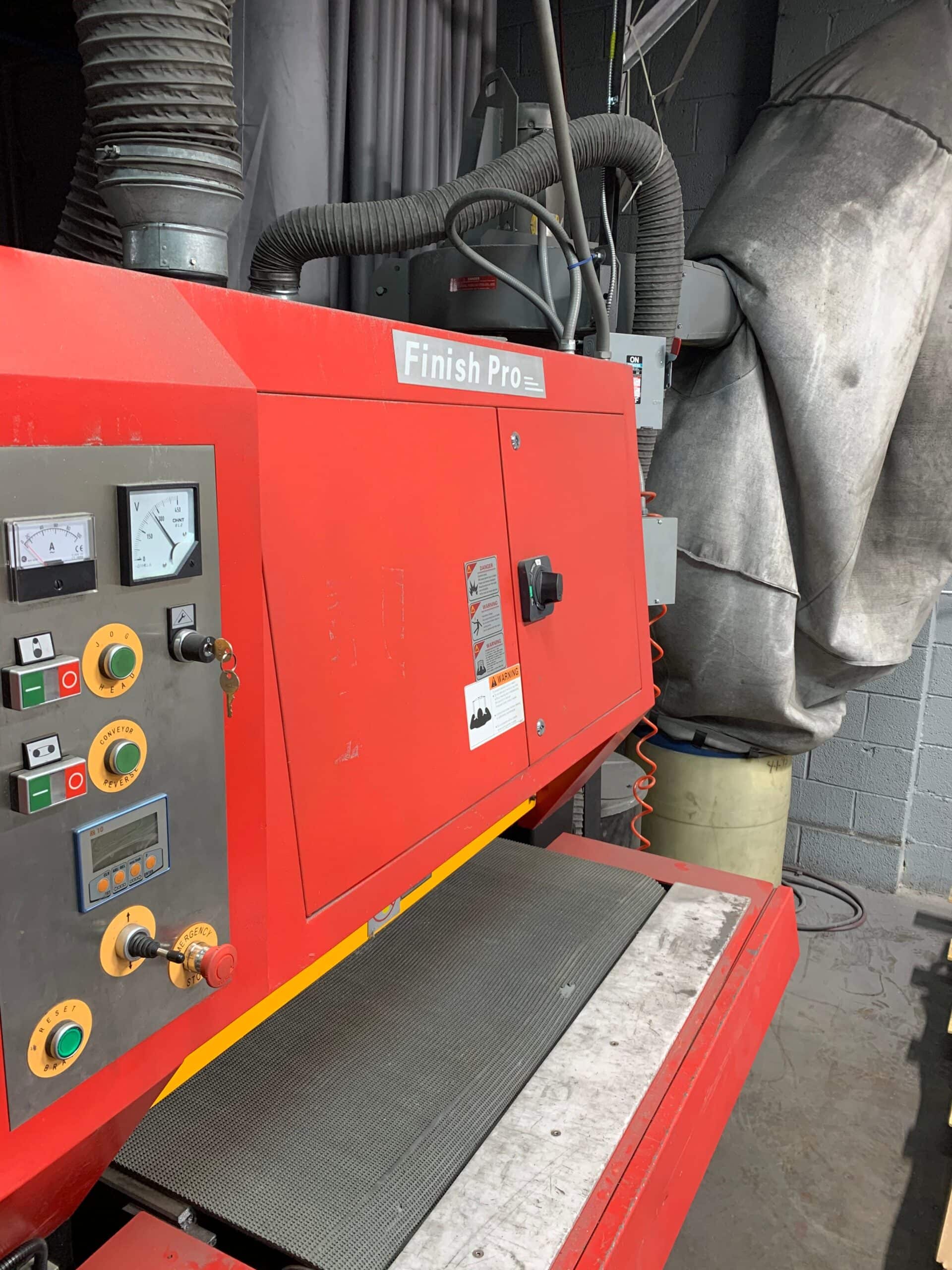 FINISH PRO Dry FP 4075 Finishing - Deburring Machine, 2017 - W/Dust Collector & Duct Work - Image 2