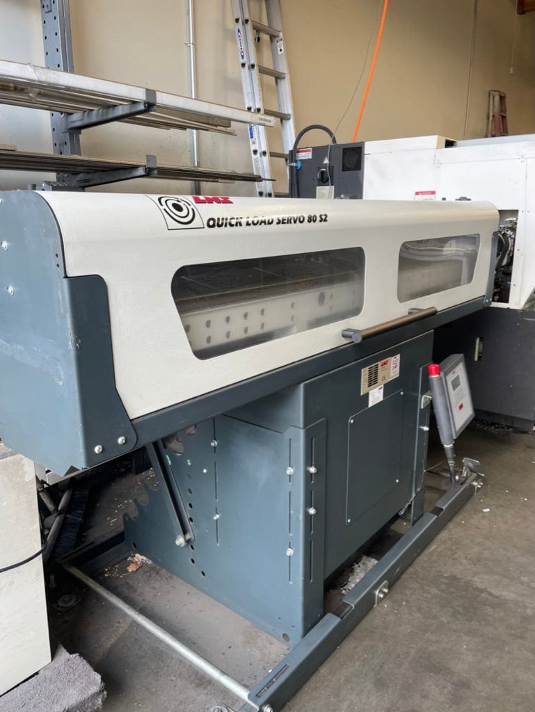 LNS QLS80 S2 Bar Feeder, 2017 - Video Available, Low Hours - Image 4