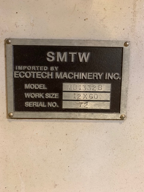 SMTW Ecotech MB 1332B - 12 x 60 Universal Cylindrical Grinder - Image 3