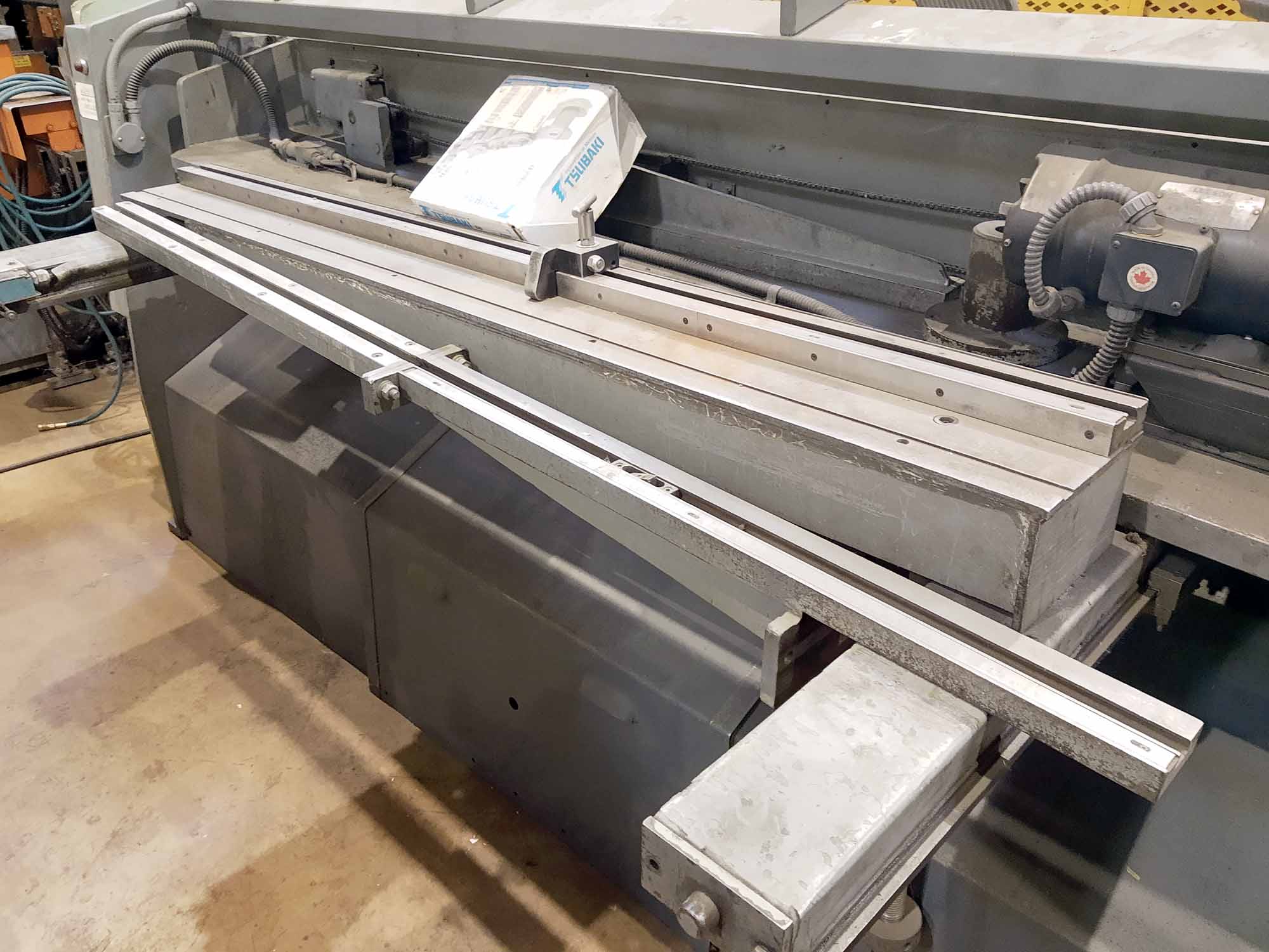 3/16" x 8' Edwards 5/2500 MK5 Mechanical Shear- Back Gauge, Squaring Arm - Image 6