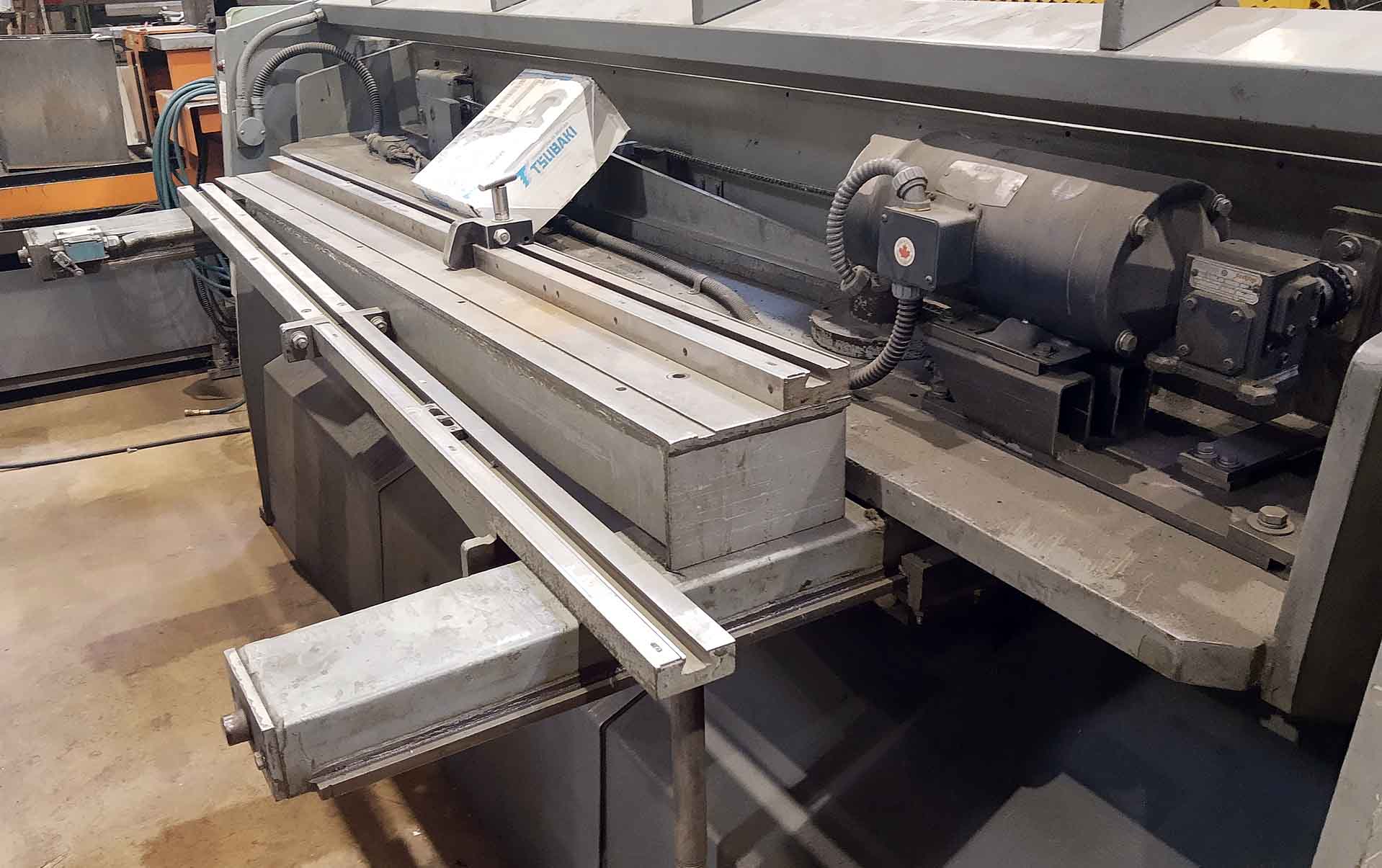 3/16" x 8' Edwards 5/2500 MK5 Mechanical Shear- Back Gauge, Squaring Arm - Image 8