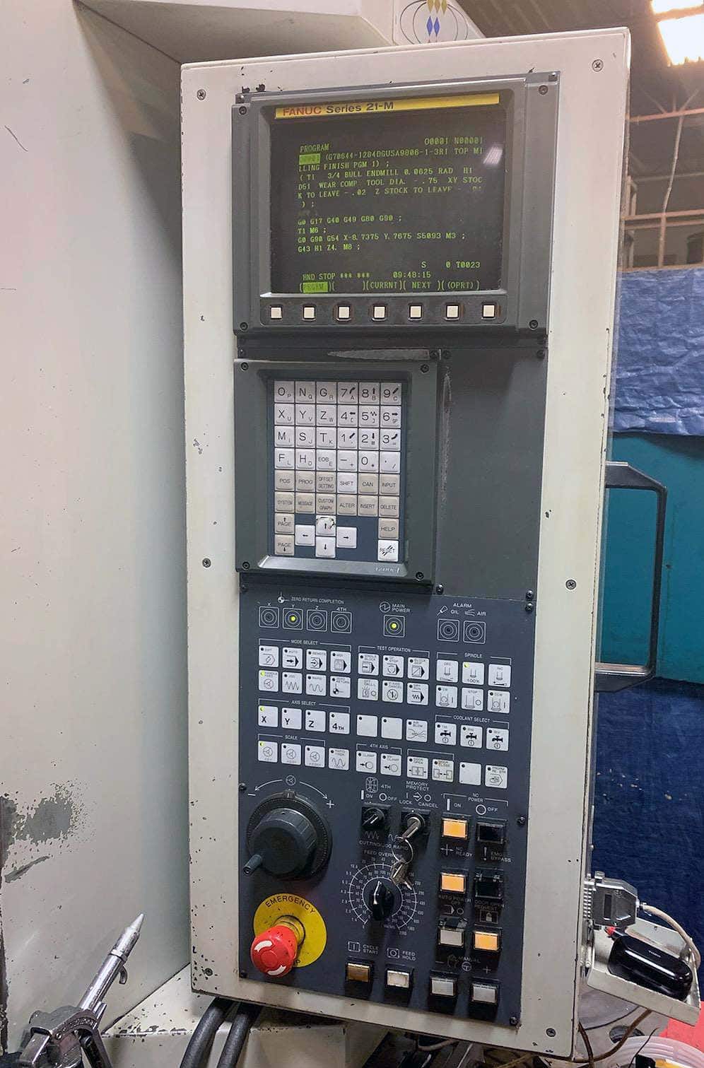 Excel PMC-10T24 VMC, 1998 - Rigid Tap, 24 ATC, Fanuc - Image 3