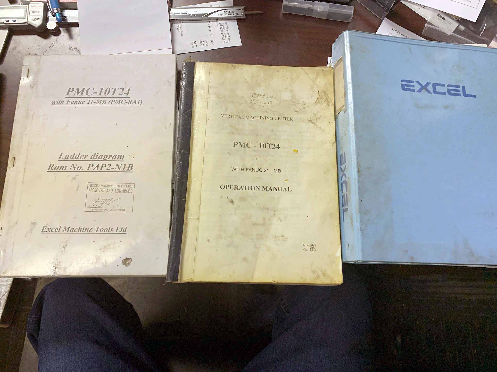 Excel PMC-10T24 VMC, 1998 - Rigid Tap, 24 ATC, Fanuc - Image 8