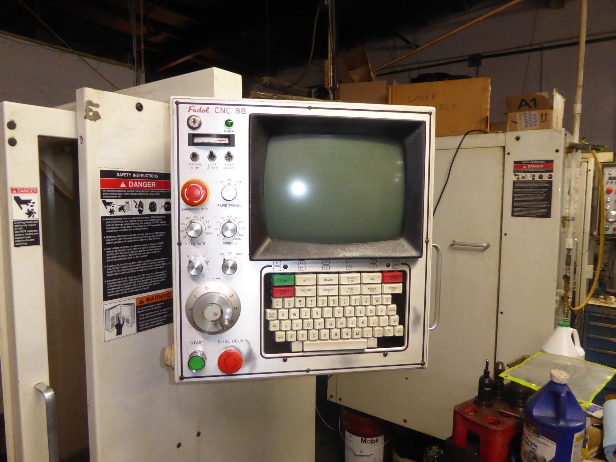 Fadal 3016 VMC, 2001 - 4th Axis, 10,000 RPM - Image 9