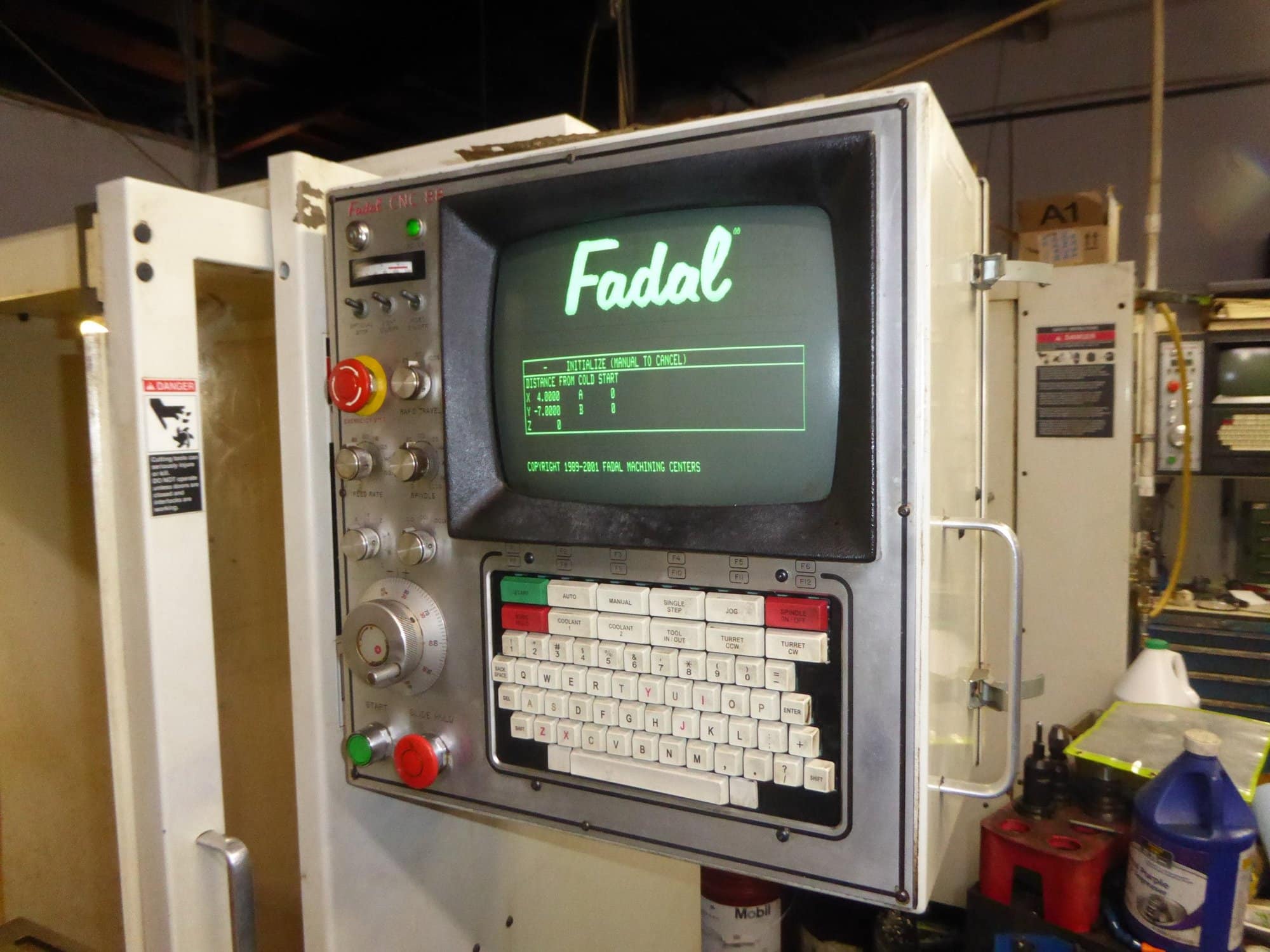 Fadal 3016 VMC, 2001 - 4th Axis, 10,000 RPM - Image 8