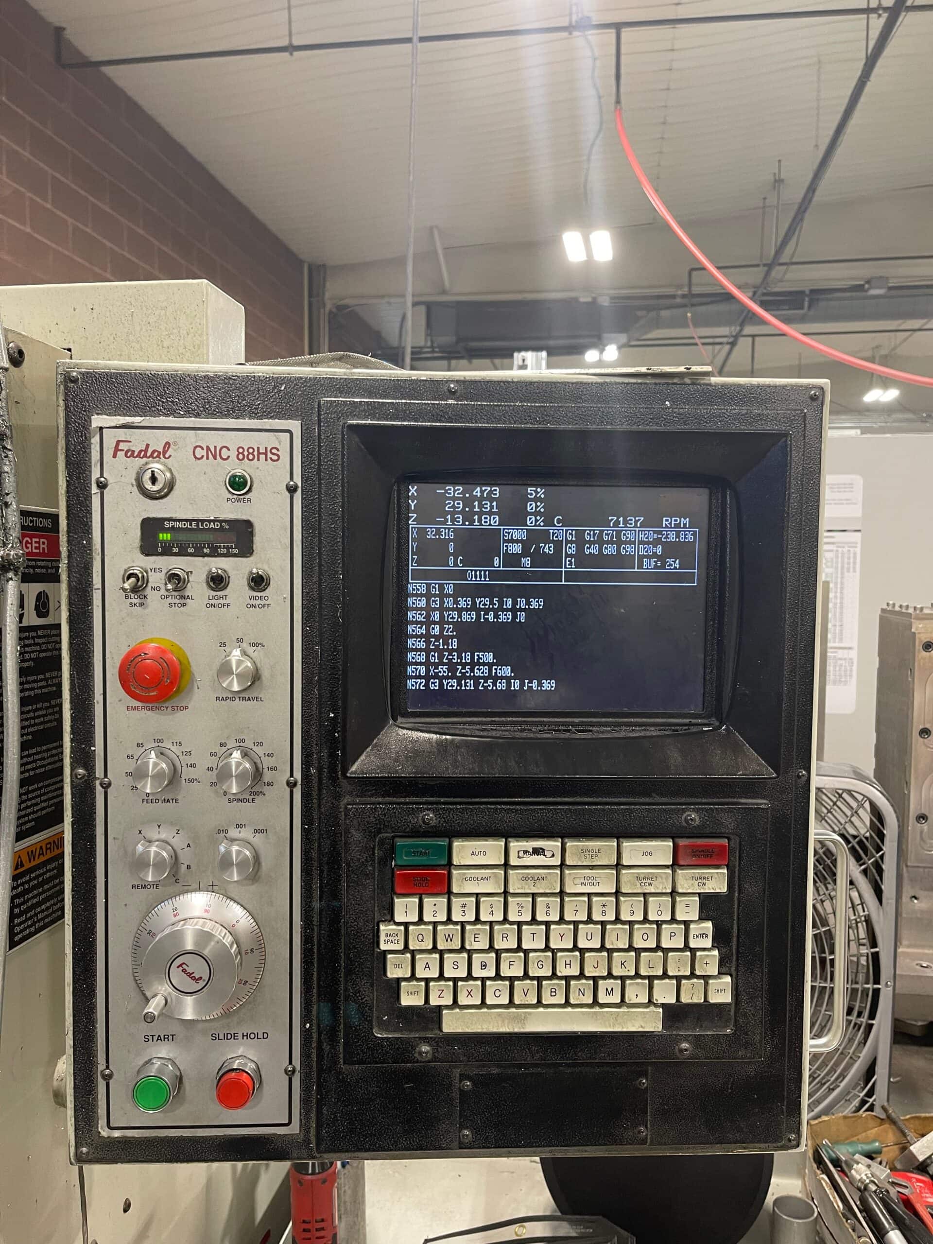 FADAL 4020 HT VMC, 1999 - UNDER POWER, 21 Position ATC - Image 3