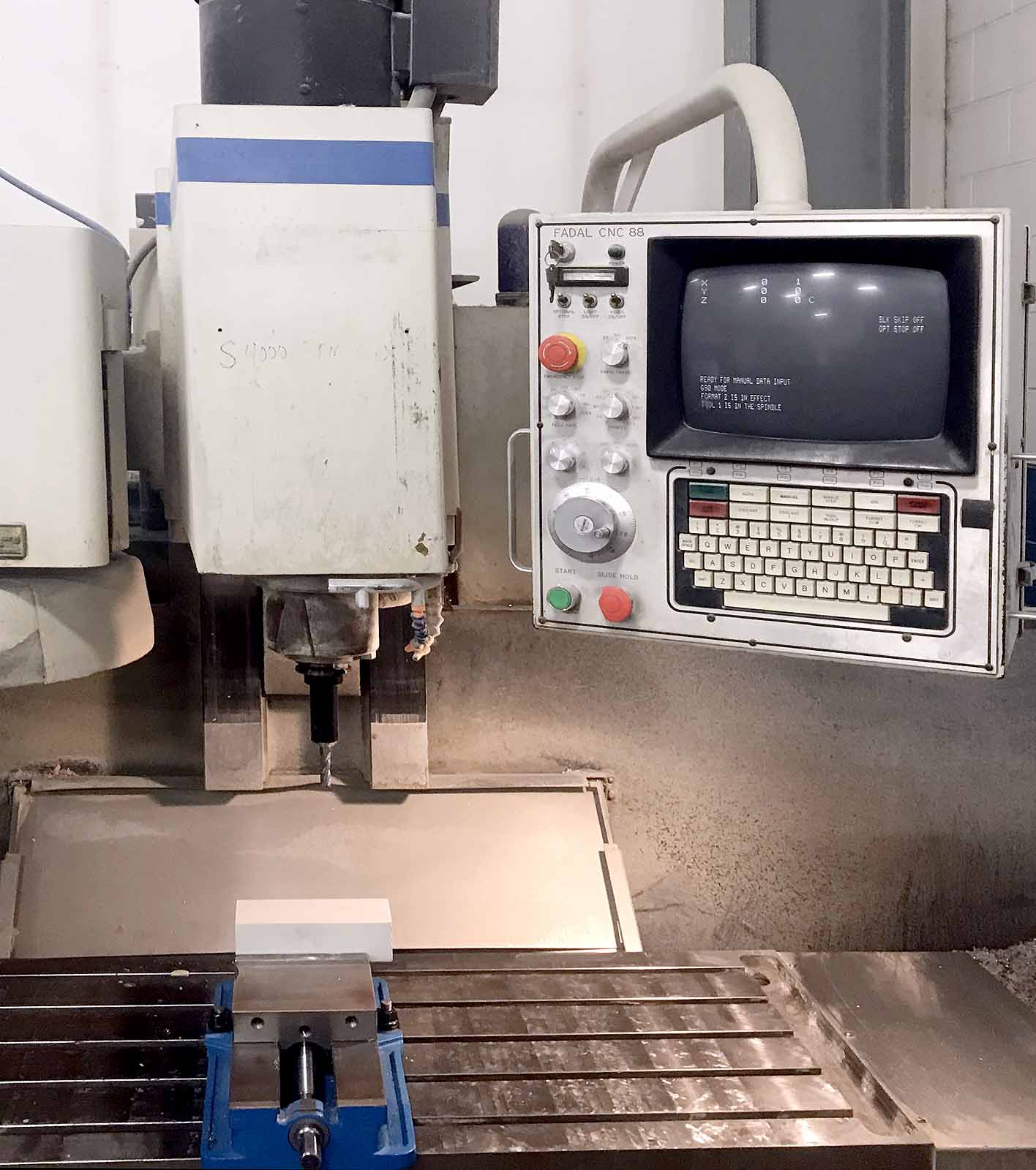 Fadal 4020 (Model 904-1) VMC, 1987- CNC 88 Control, 10K Spindle, 21 ATC - Image 3