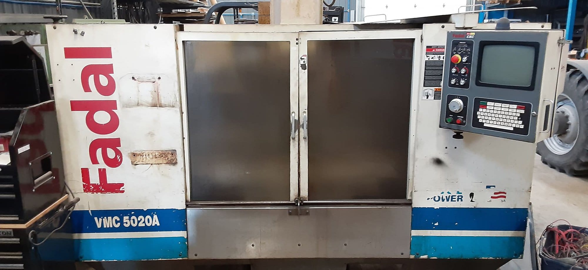 Fadal 5020AHT VMC, 2000 - TSC, Rigid Tap, High Torque, CAT 40