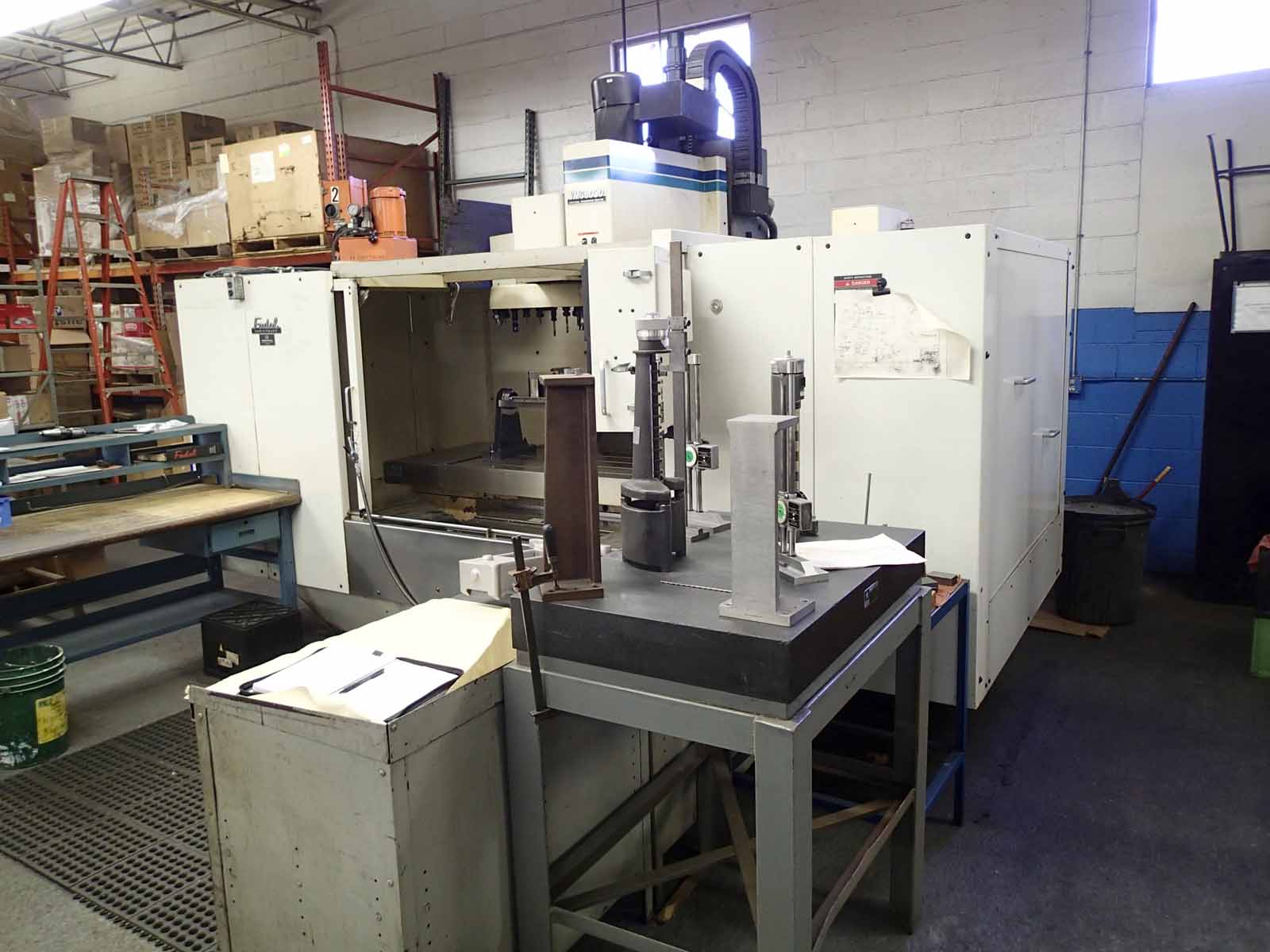 Fadal 6030 HT Vertical Machining Center, 1995- 4th Axis Table, Clean - Image 8