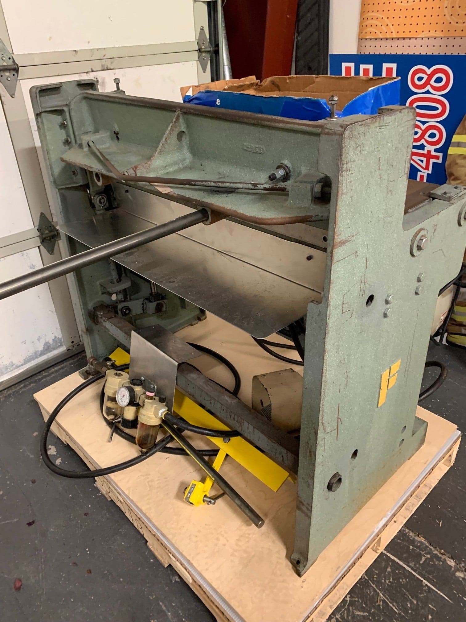 16 Gauge x 36" Famco A636 Shear - Backgauge Included - Image 3